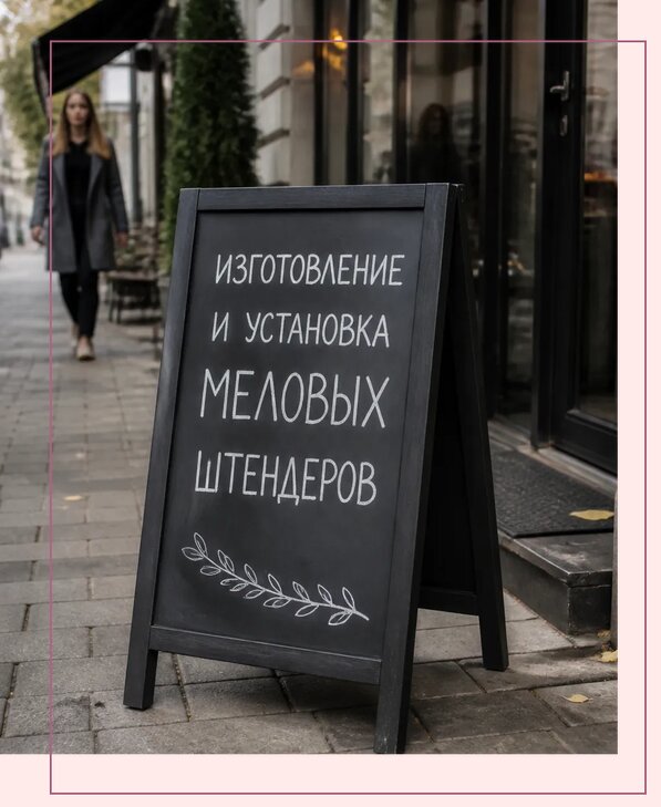 Меловые штендеры в Партизанске по цене от 6976 р. | Аванза-Прт